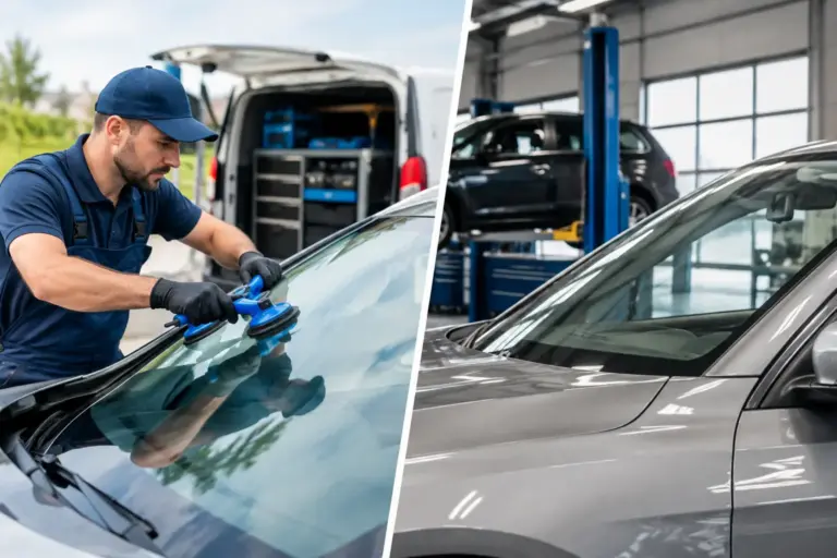 Mobiler Glasservice oder Werkstattbesuch?